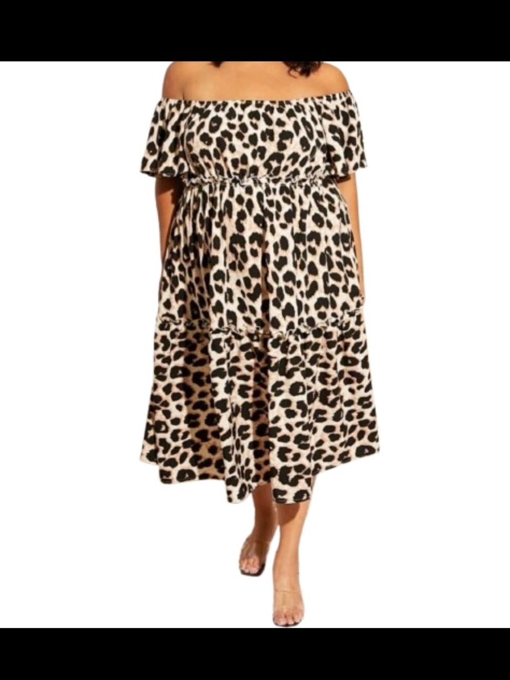 Plus Size Off Shoulder Dress NWT
